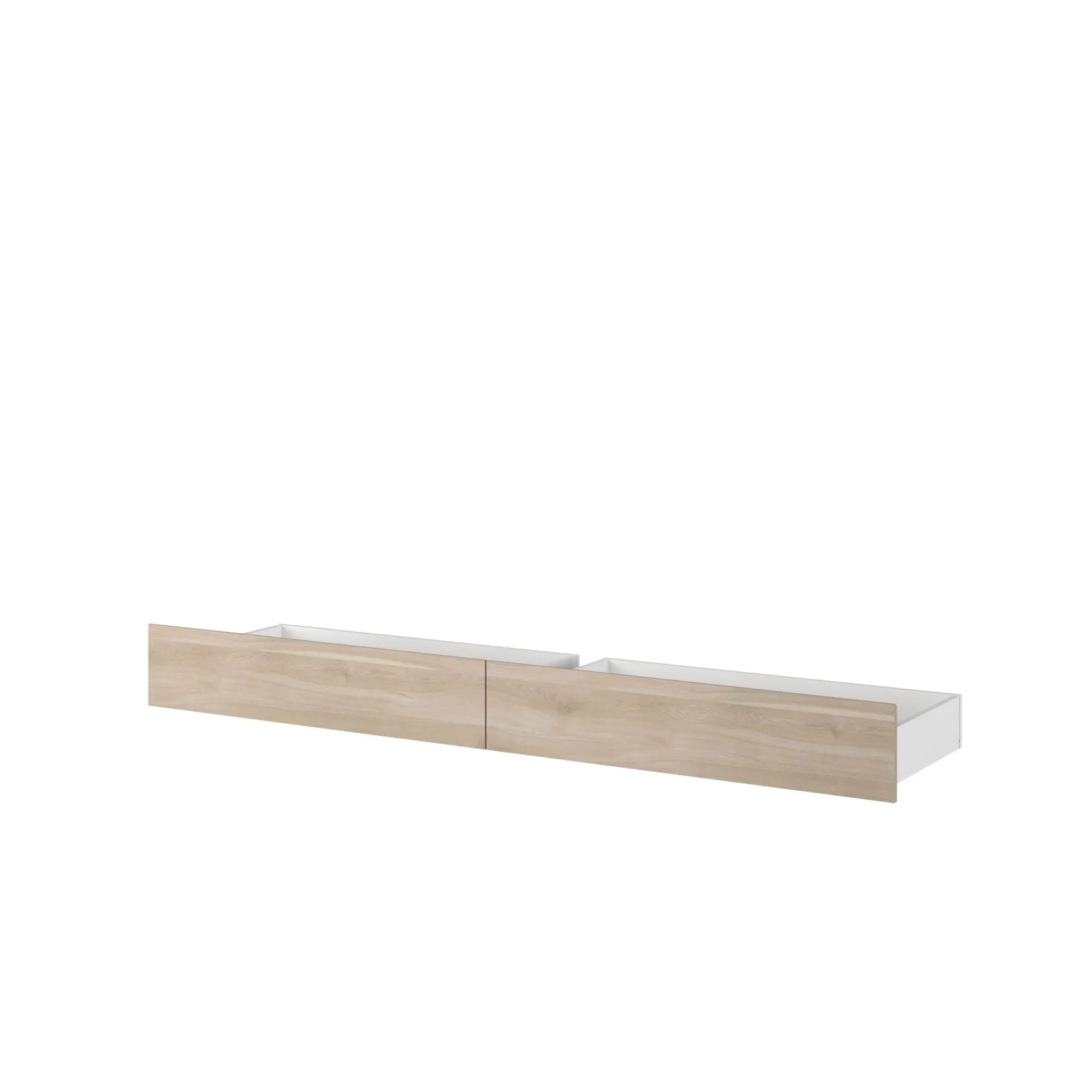 Schlafzimmerset Escale | Doppelbett, Bettschubladenset