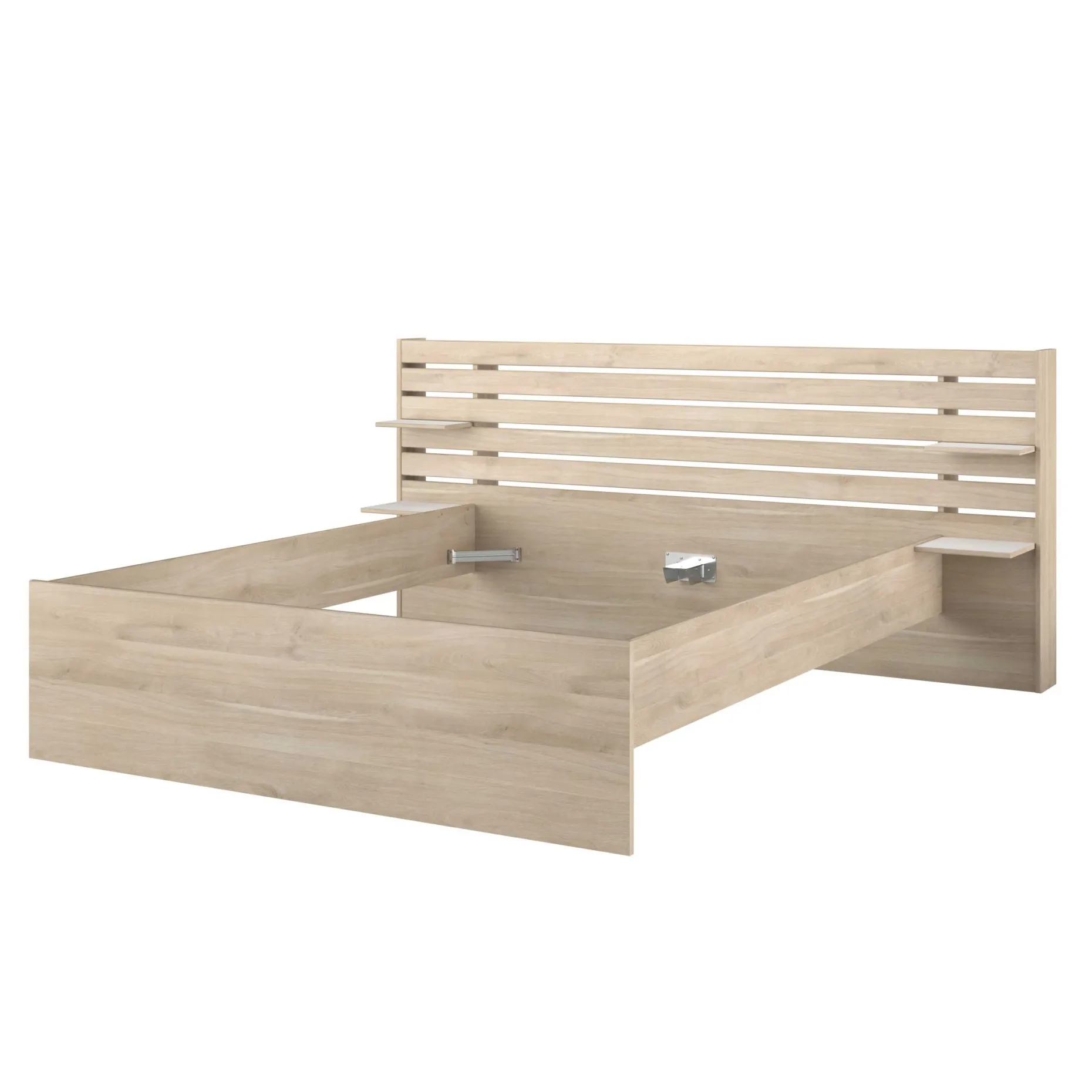 Schlafzimmerset Escale | Doppelbett, Bettschubladenset