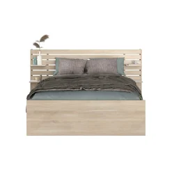 Schlafzimmerset Escale | Französisches Bett, Nachttischschubladen-Set