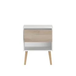 Parisot Schlafzimmerset Hardy | Doppelbett, Nachttisch | Eiche Design