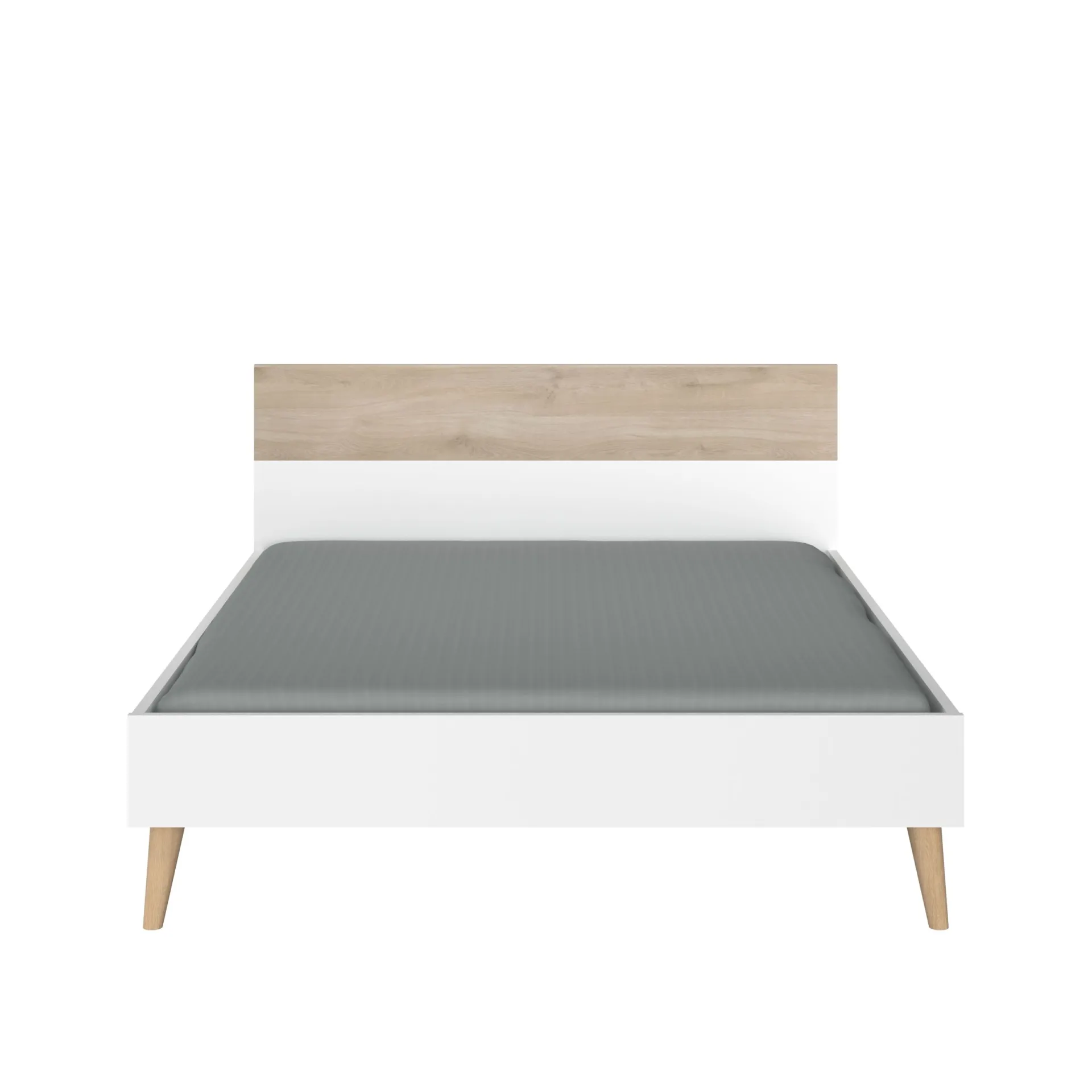 Parisot Schlafzimmerset Hardy | Doppelbett, Nachttisch | Eiche Design
