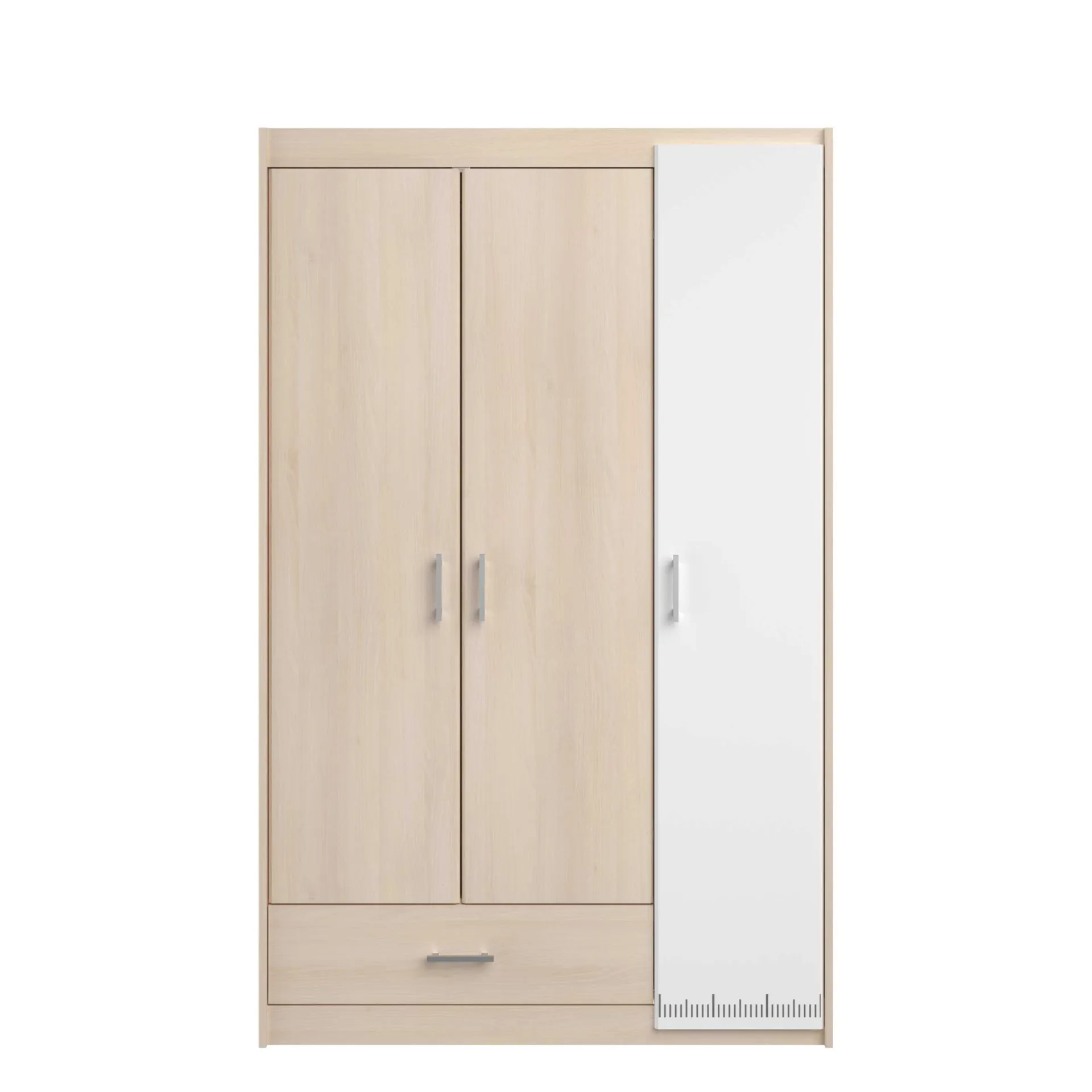 Parisot Schlafzimmer-Set Most | Doppelbett mit Stauraum, Kleiderschrank, Schreibtisch, Kommode
