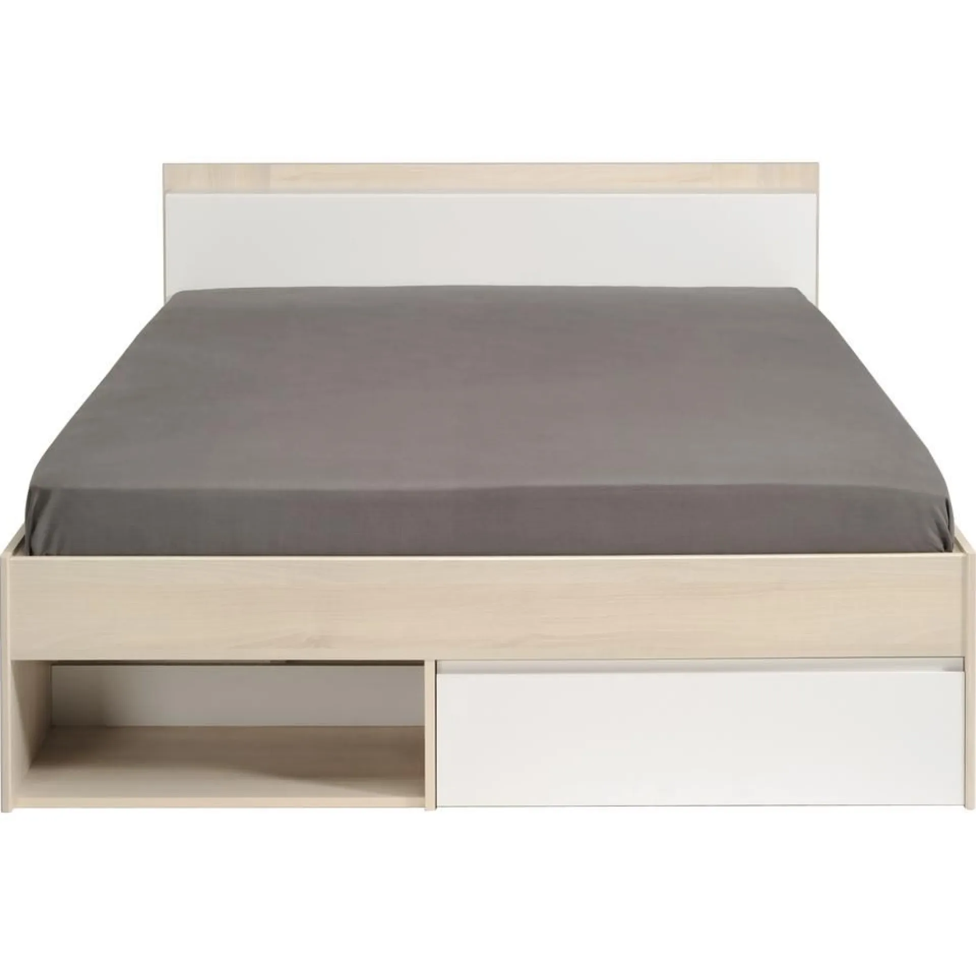 Parisot Schlafzimmerset Most | Doppelbett mit Stauraum und Schreibtisch