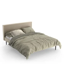 CBA Schlafzimmerset Sayuri | Doppelbett, Nachttisch, Kleiderschrank, Kommode | Kronberg Oak Design