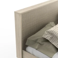 CBA Schlafzimmerset Sayuri | Doppelbett, Nachttisch, Kleiderschrank | Kronberg Oak Design