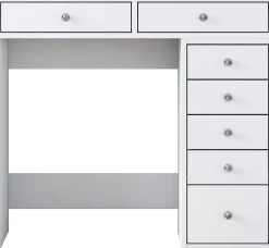 Emob Schminktisch BJ108 - 100% MELAMINE - - 90 x 81,6 x 44,5 cm
