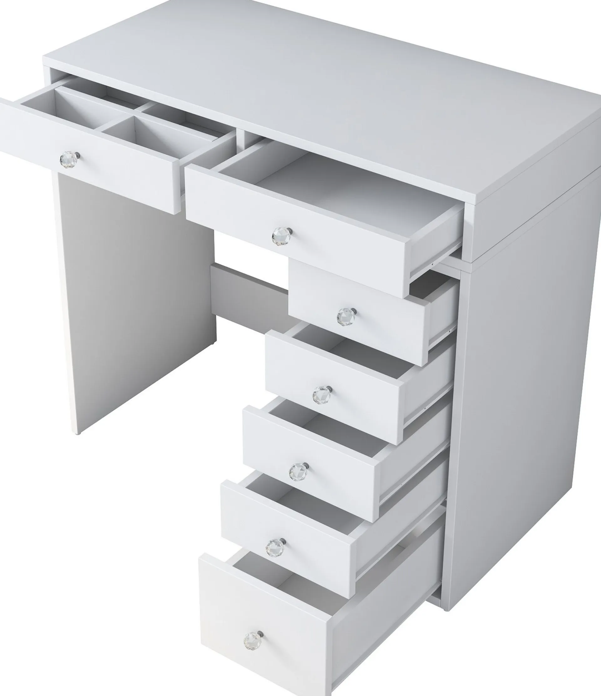 Emob Schminktisch BJ108 - 100% MELAMINE - - 90 x 81,6 x 44,5 cm