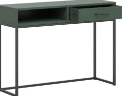 Kinder Emob Schminktisch Lisanne 107cm, 1 Schublade - dunkel