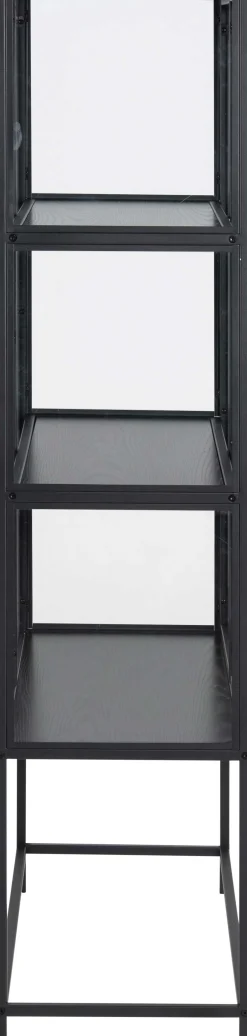 Schrank Dover 150cm 2 Türen - schwarz