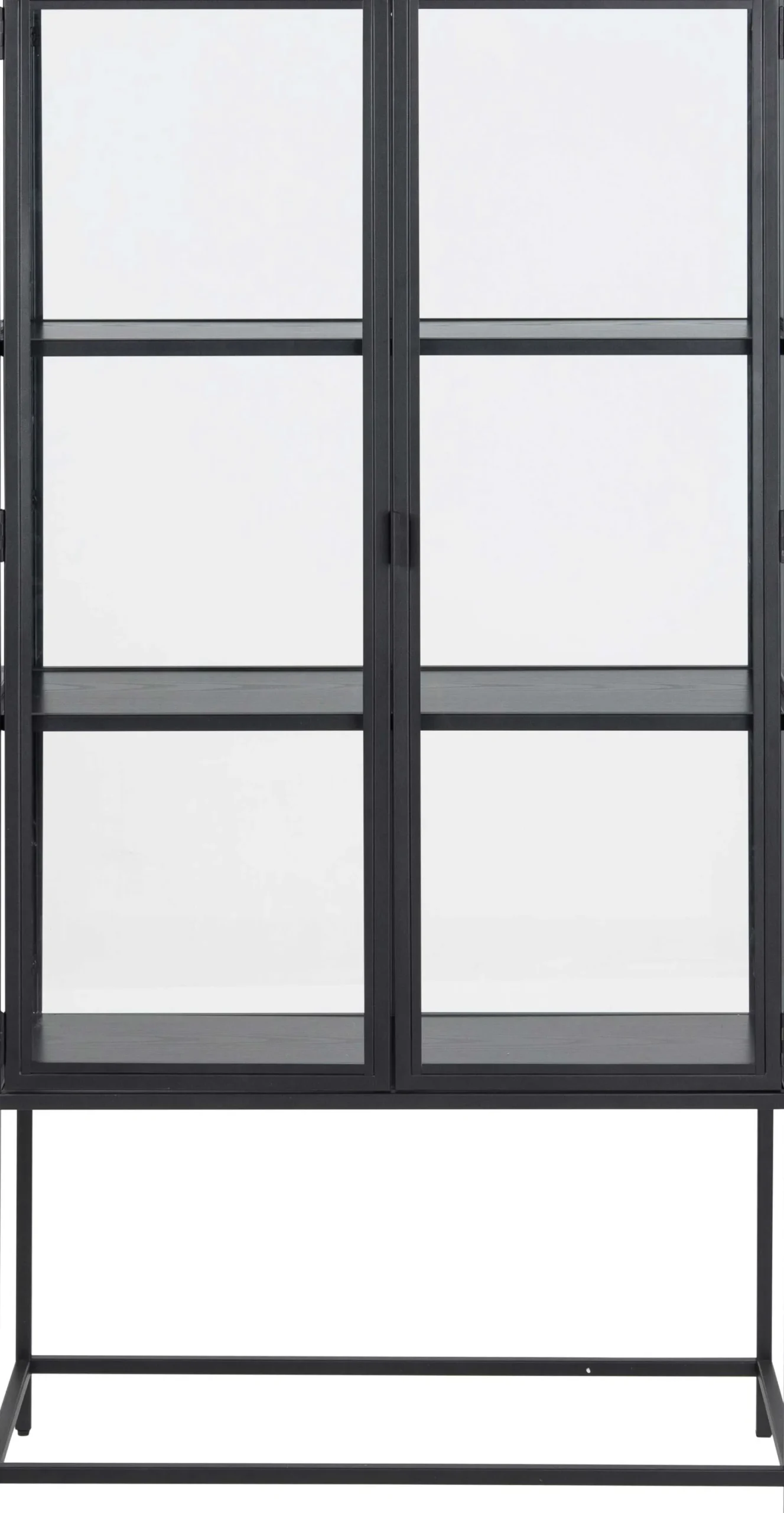 Schrank Dover 150cm 2 Türen - schwarz