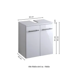 Schrank für Waschtisch Klein 50cm