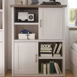 Schrank Larnaca 106cm mit 2 Türen - weiß