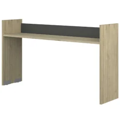 Trasman Schreibtisch auf Rädern Portia 175x40x97 - Eiche/anthrazit