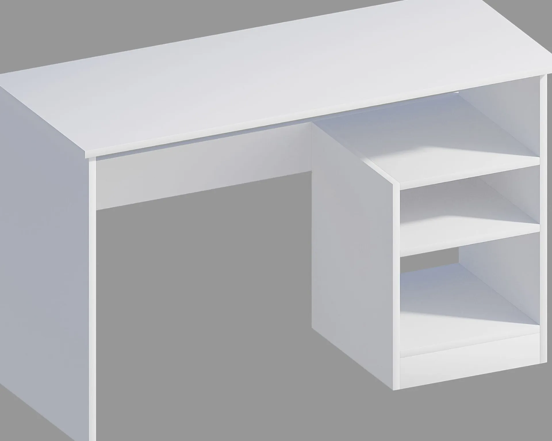 Emob Schreibtisch Bahar - 100% MELAMINE - - 120 x 74 x 50 cm