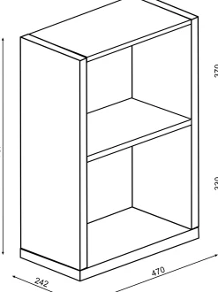 Kinder Trasman Schreibtisch Beau - 200x47x76cm - mit Ablagefläche -
