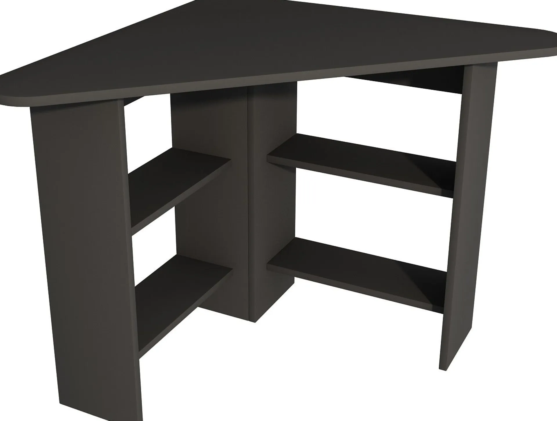 Emob Schreibtisch Corner - 100% MELAMINE - - 80 x 73,8 x 80 cm