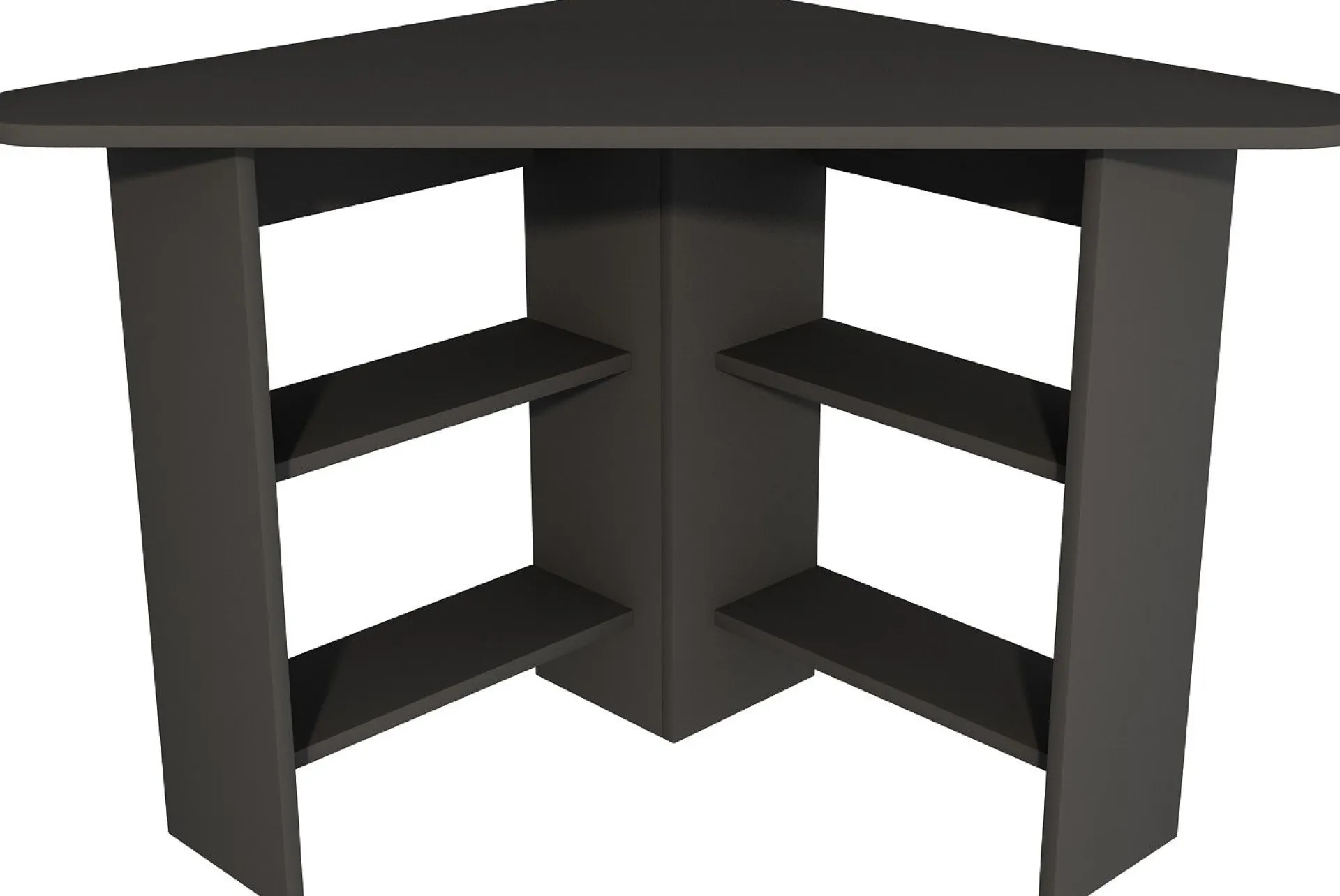 Emob Schreibtisch Corner - 100% MELAMINE - - 80 x 73,8 x 80 cm
