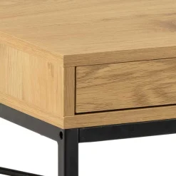 Emob Schreibtisch Dover mit Schublade - Wildeiche/schwarz