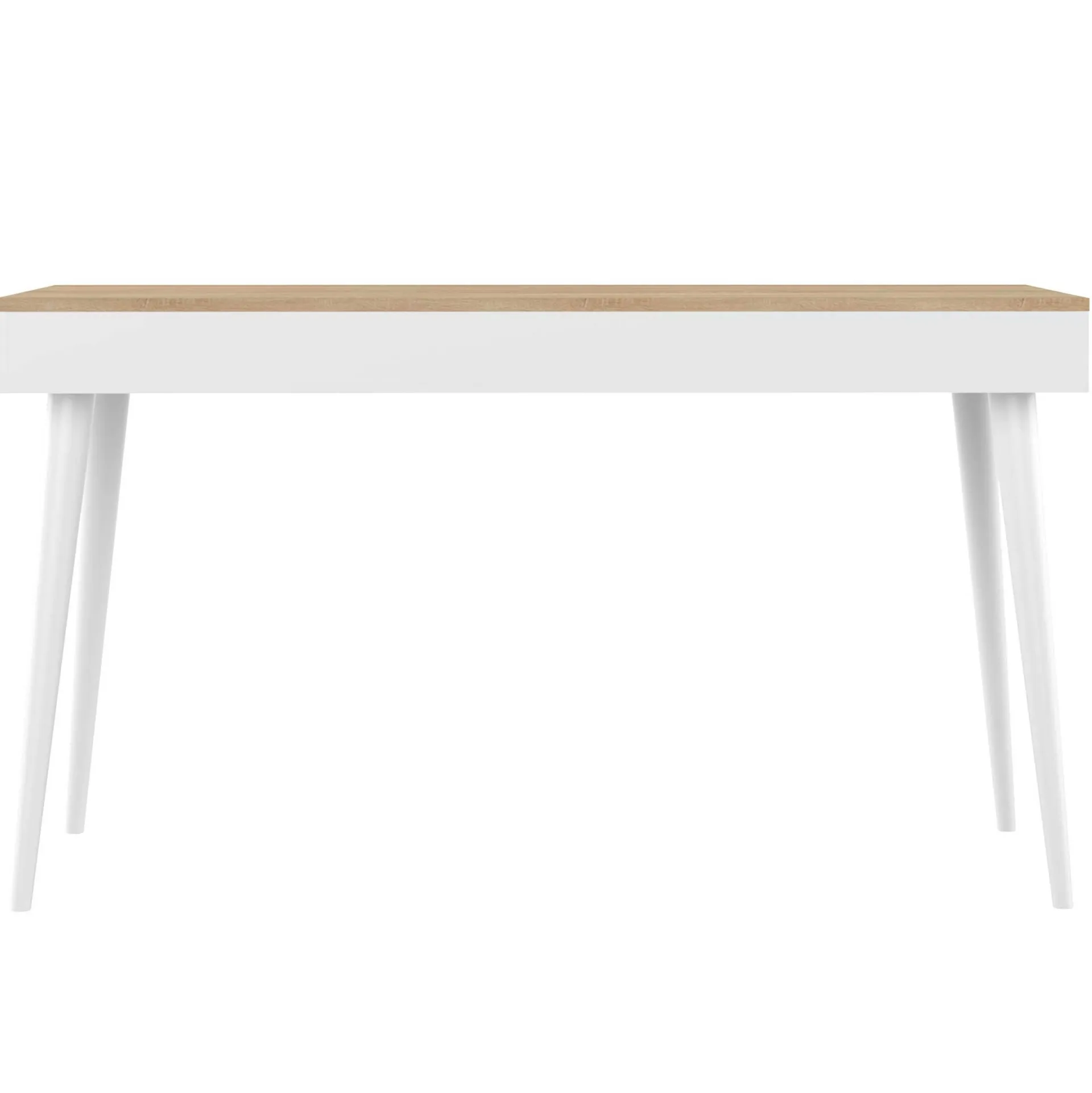 Temahome Schreibtisch Horizon 134cm - Eiche/Weiß