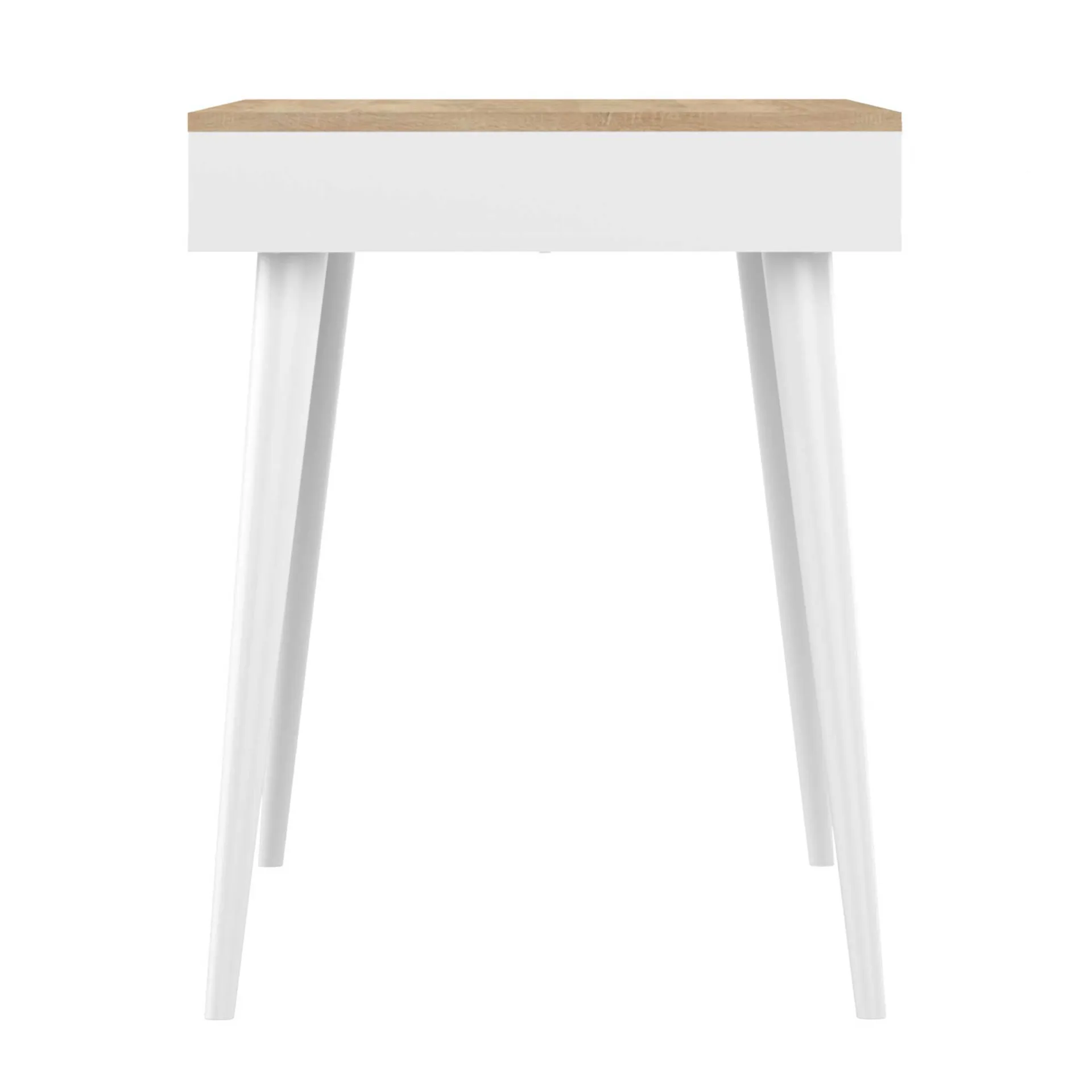 Temahome Schreibtisch Horizon 134cm - Eiche/Weiß