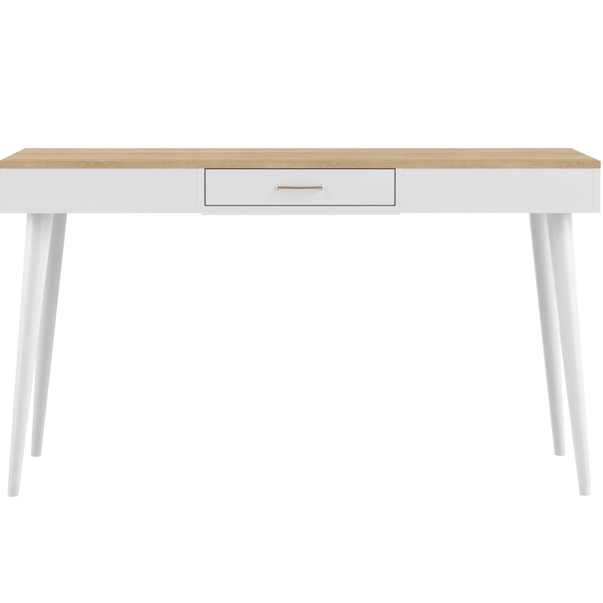 Temahome Schreibtisch Horizon 134cm - Eiche/Weiß