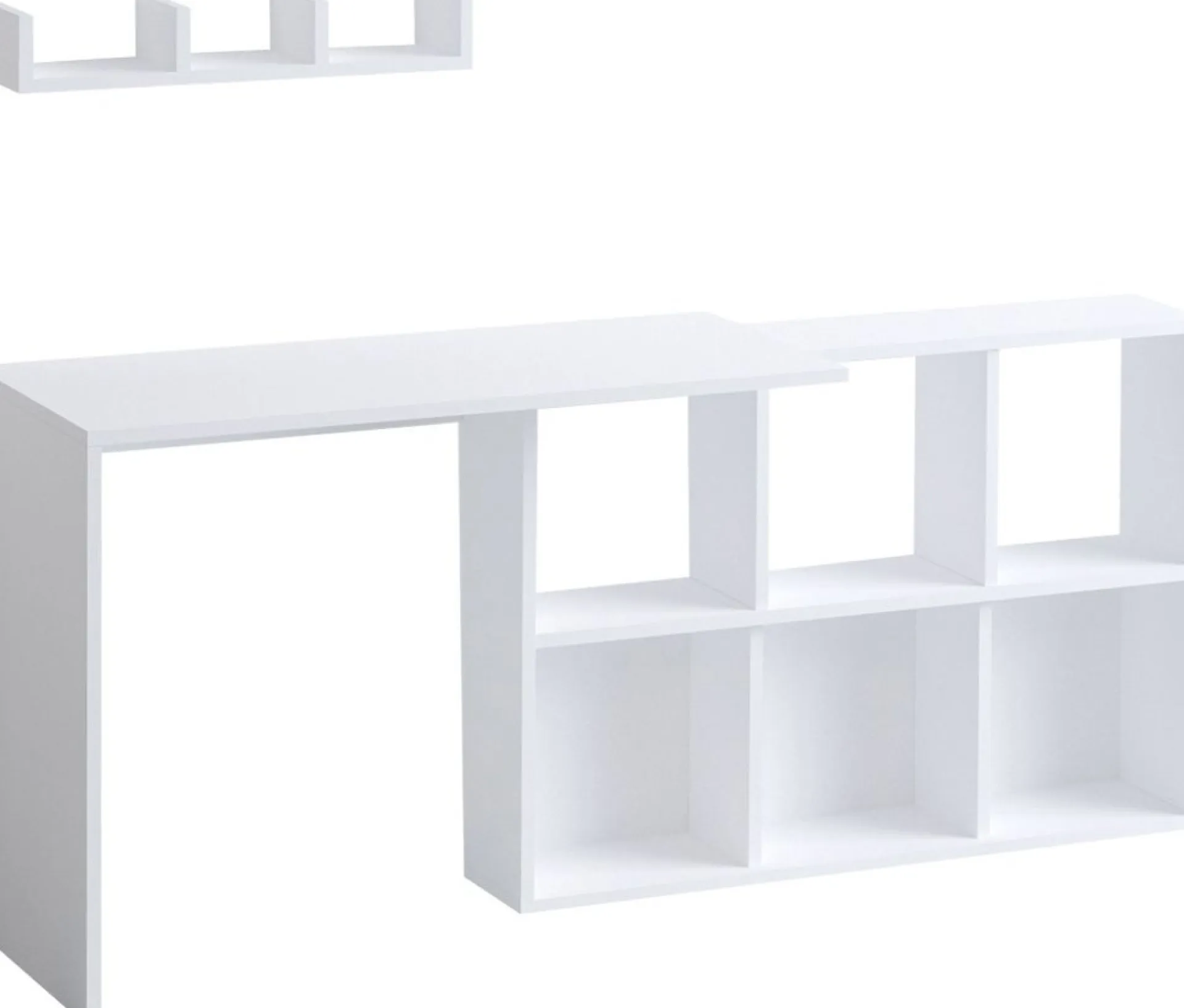 Emob Schreibtisch Jack - 100% MELAMINE - - 74 x 145 x 45 cm