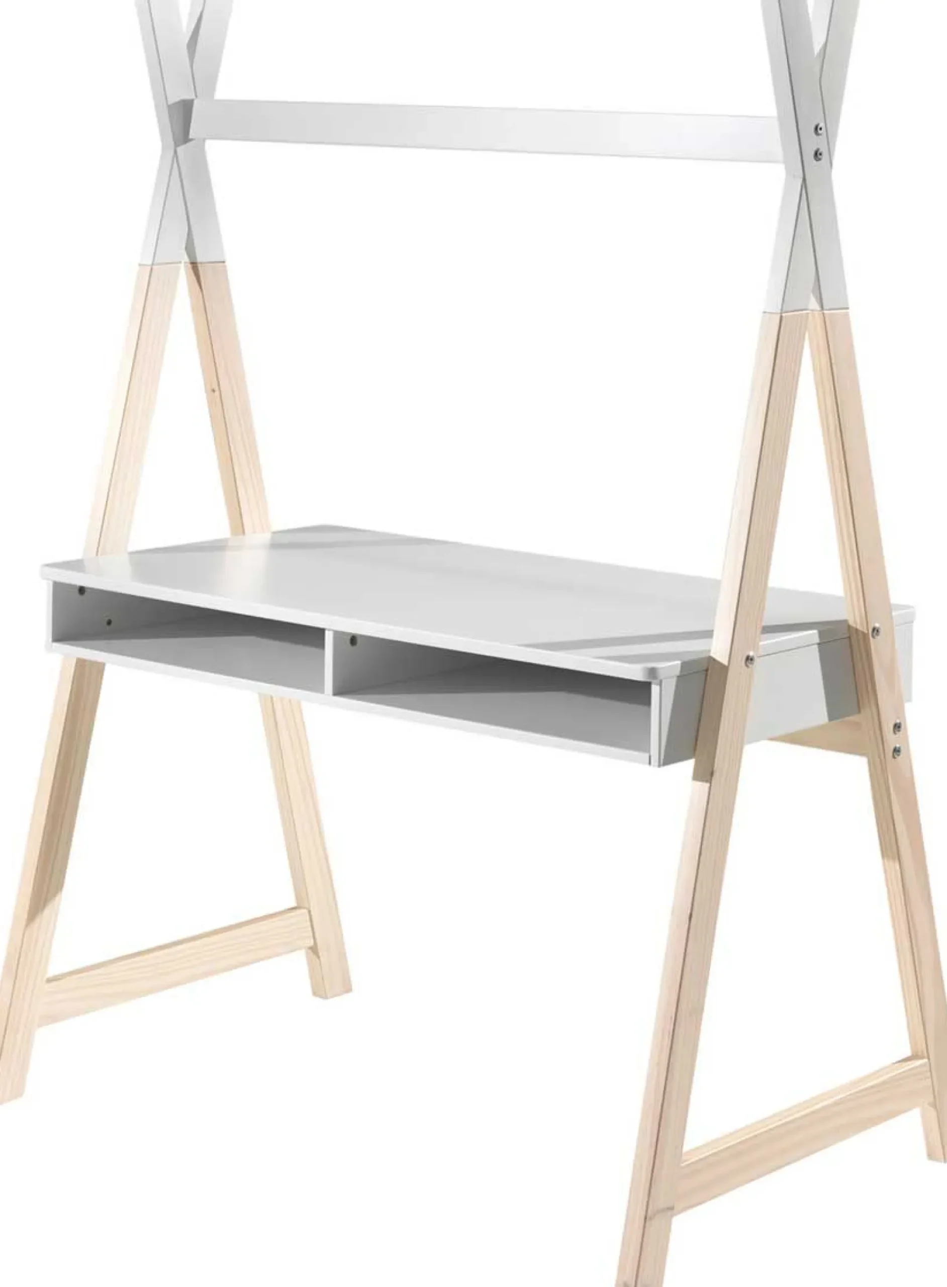 Kinder Vipack Schreibtisch Kiddy Tipi 116x75 MDF - Kiefer /