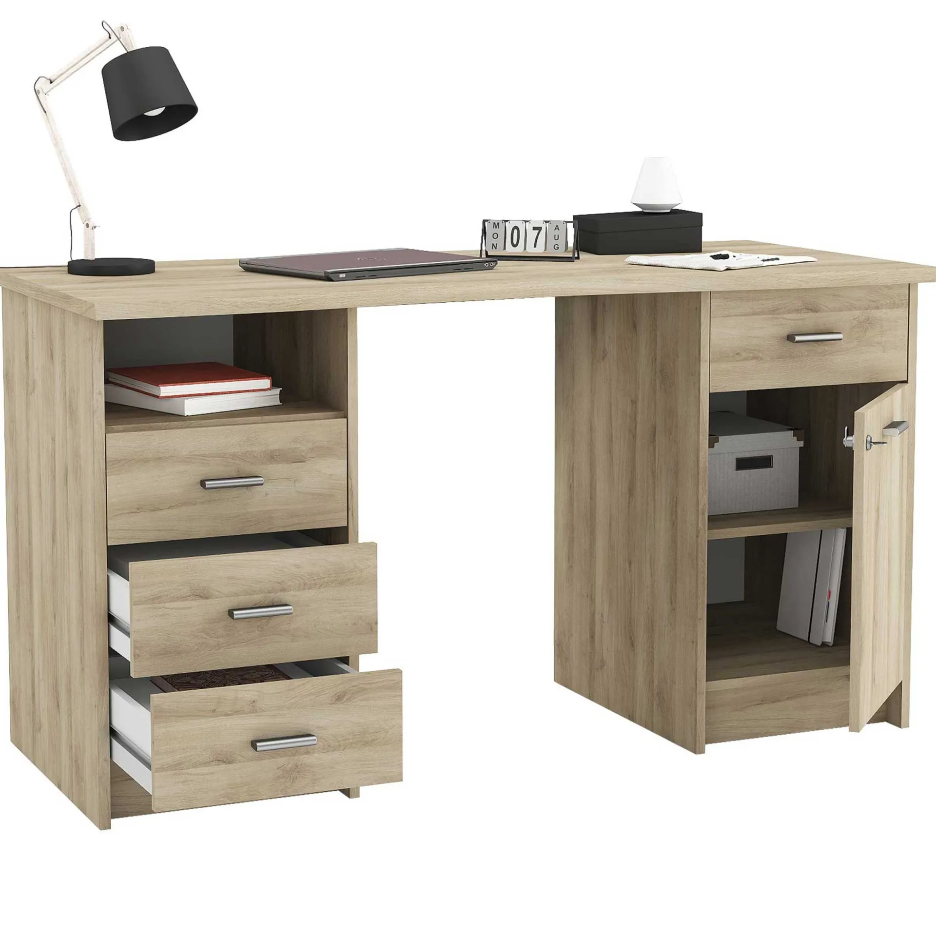 CBA Schreibtisch Moniek-Kronberg Eiche