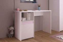 Kinder Parisot Schreibtisch Rue 110cm mit Schrank - /grau oder /rosa