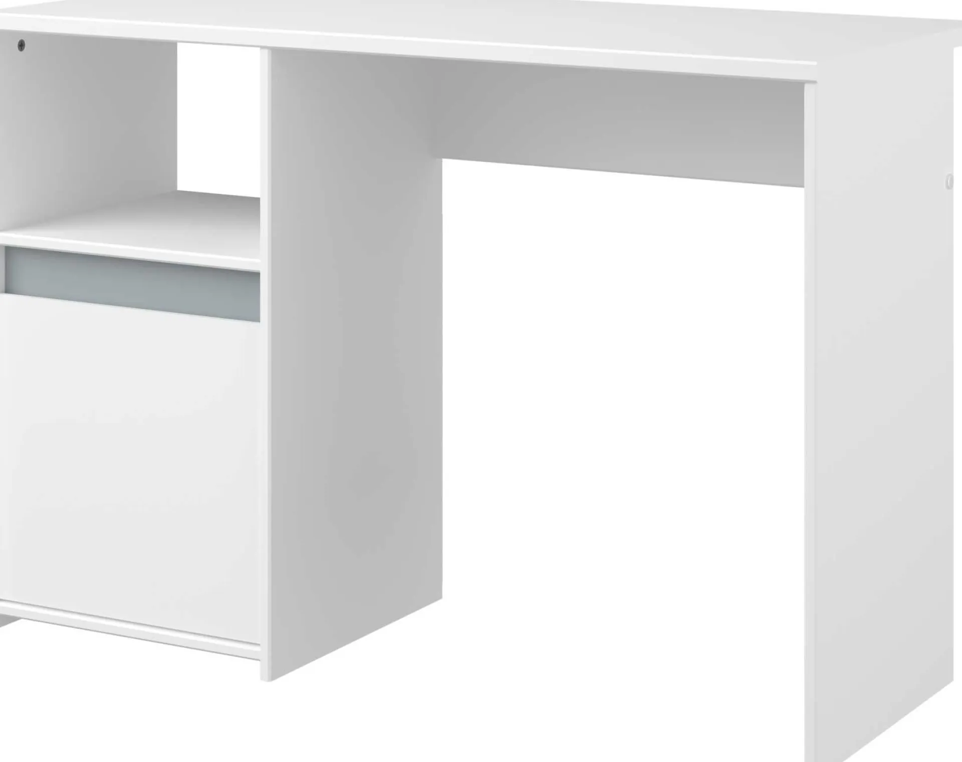 Kinder Parisot Schreibtisch Rue 110cm mit Schrank - /grau oder /rosa