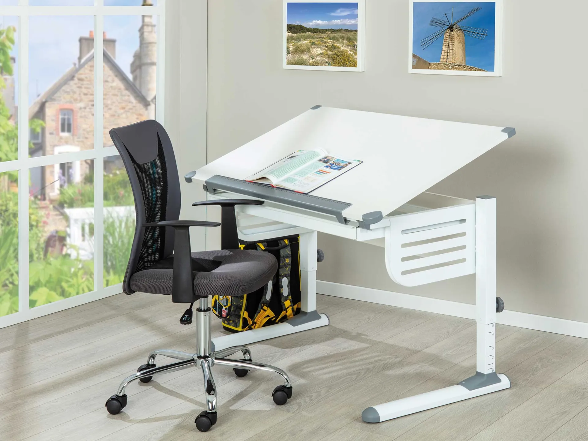 Kinder Interlink Schreibtisch Skalare 110cm verstellbar -
