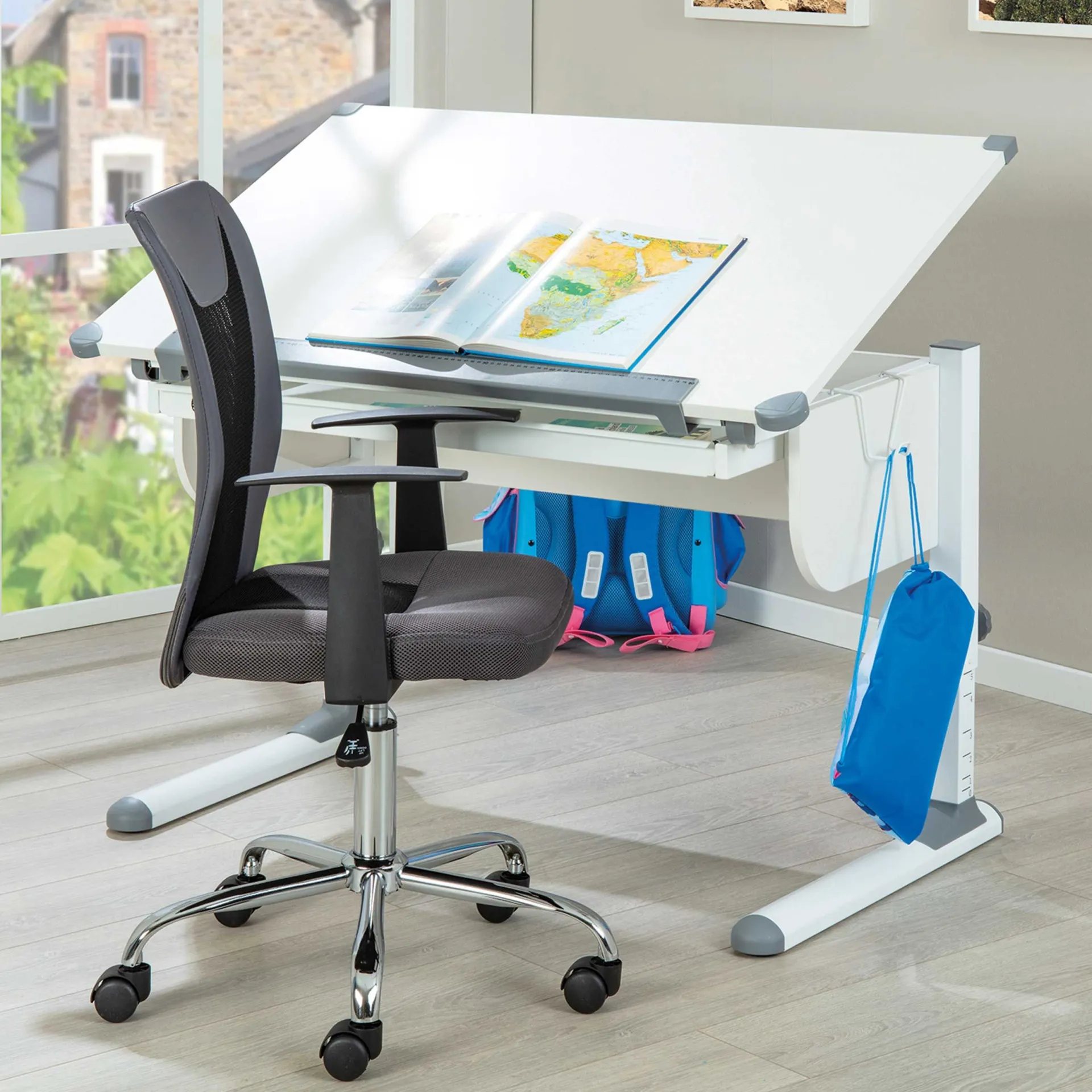 Kinder Interlink Schreibtisch Studare 110cm verstellbar -