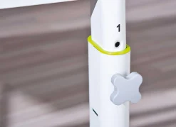 Kinder Interlink Schreibtisch Tamara mit kippbarer Tischplatte - Grün/Rosa