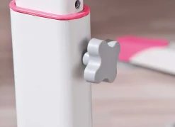 Kinder Interlink Schreibtisch Tamara mit kippbarer Tischplatte - Grün/Rosa