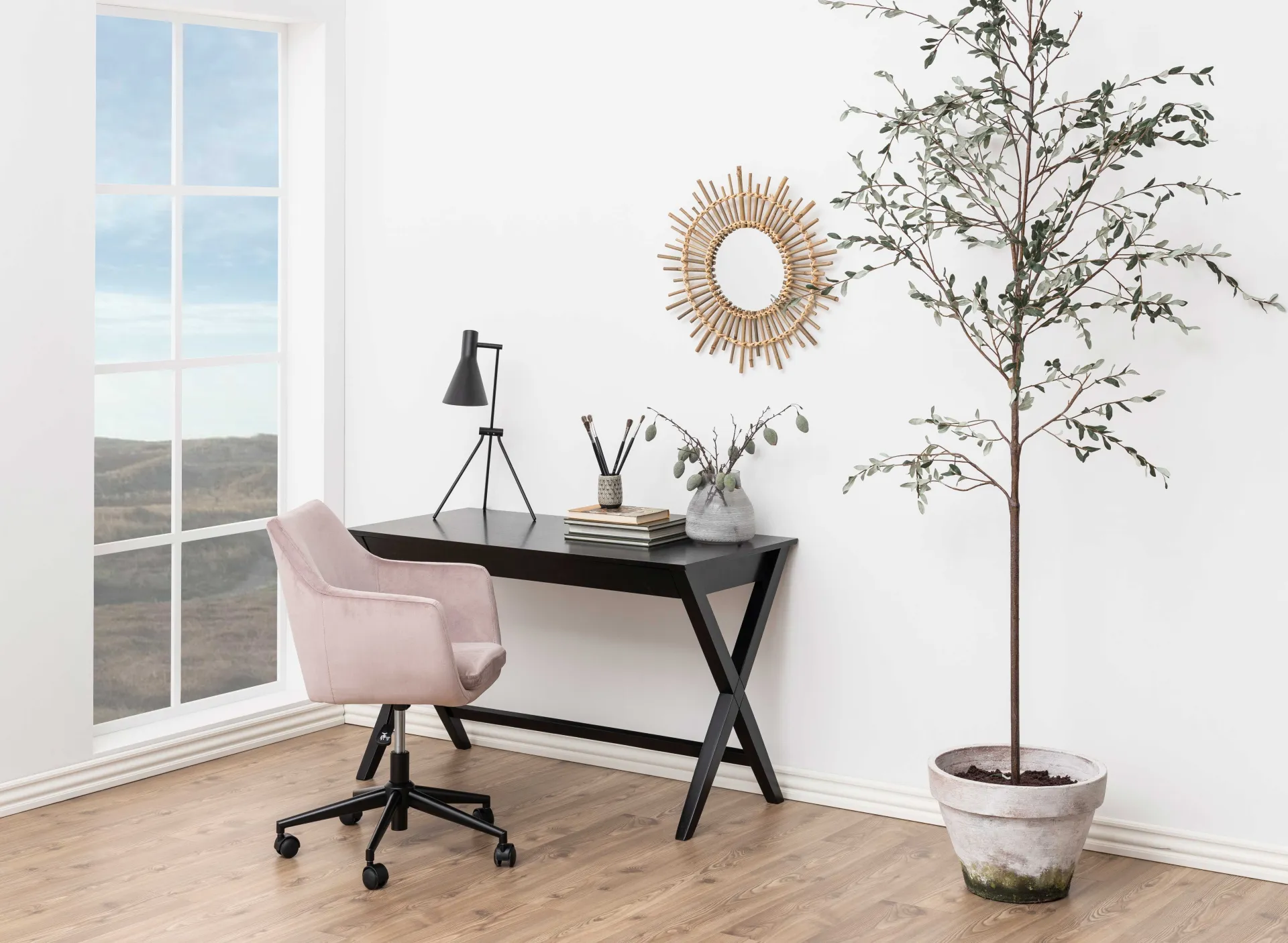 Emob Schreibtisch Wami 120cm, 1 Schublade -