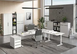 Schubladenblock mit Rollen Hermoso | 42 x 60 x 63 cm | Weiß