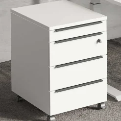 Schubladenblock mit Rollen Hermoso | 42 x 60 x 63 cm | Weiß
