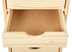 Schubladenelement Lena Holz auf Rädern - Kiefer