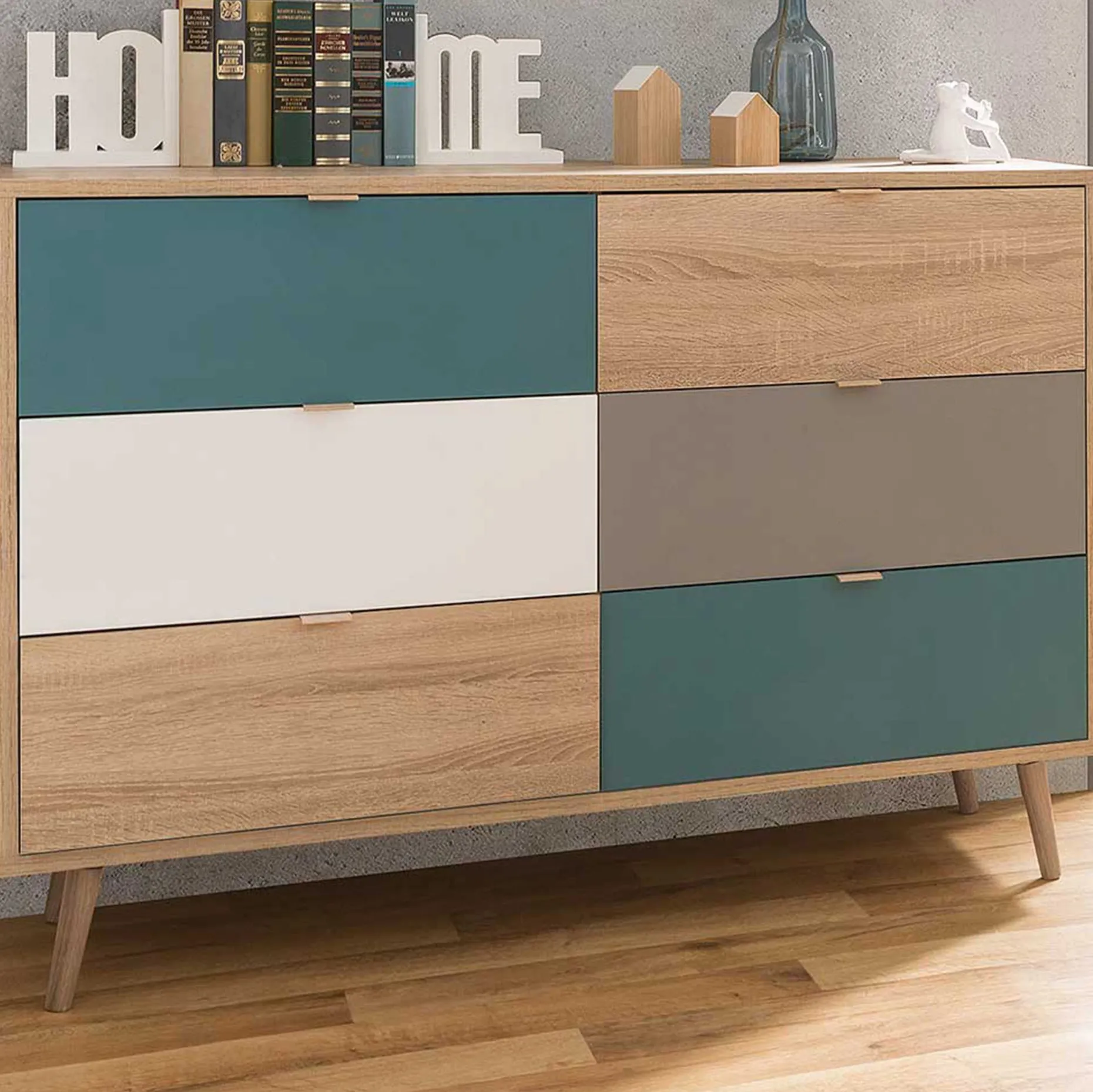 Schubladenschrank Kuba 6 Schubladen