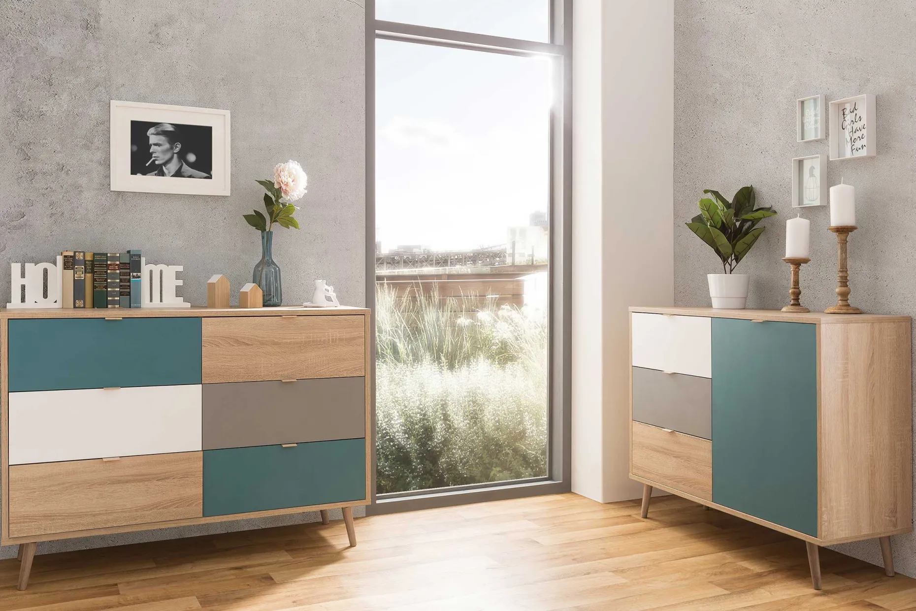 Schubladenschrank Kuba 6 Schubladen