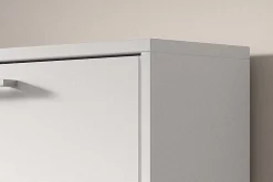 Schuhschrank Carini 3 Schubladen - weiß
