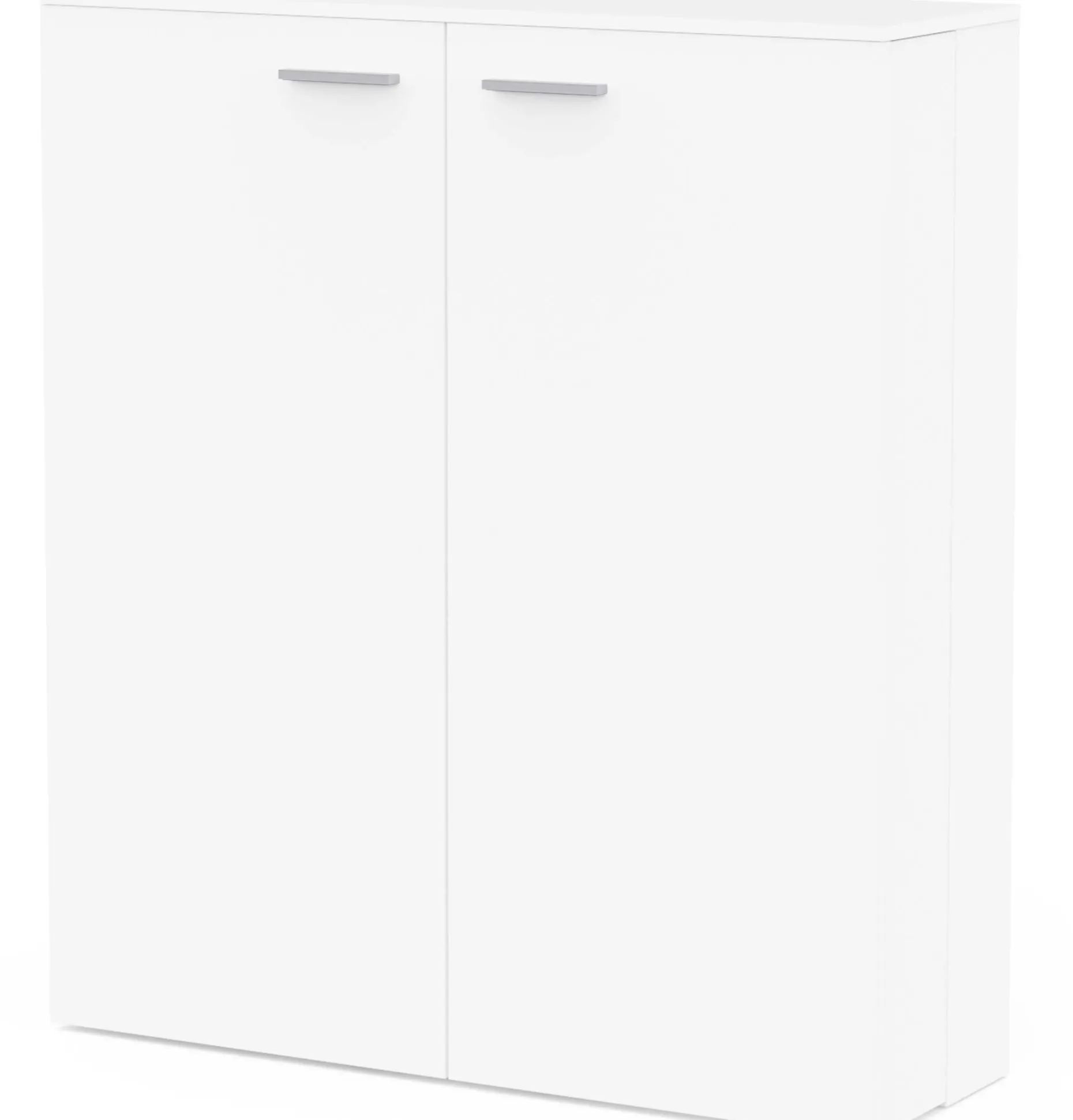 Schuhschrank Cuba - 100x33x114cm - 2 Türen - weiß