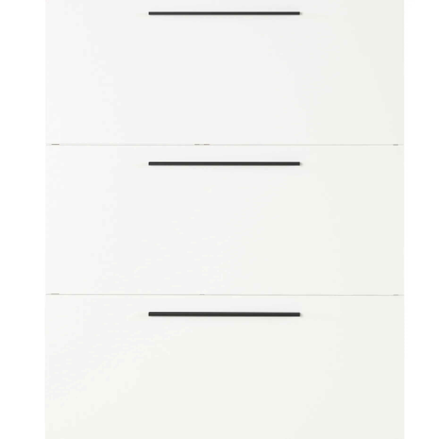 Schuhschrank Jonas 100cm mit drei Türen - weiß