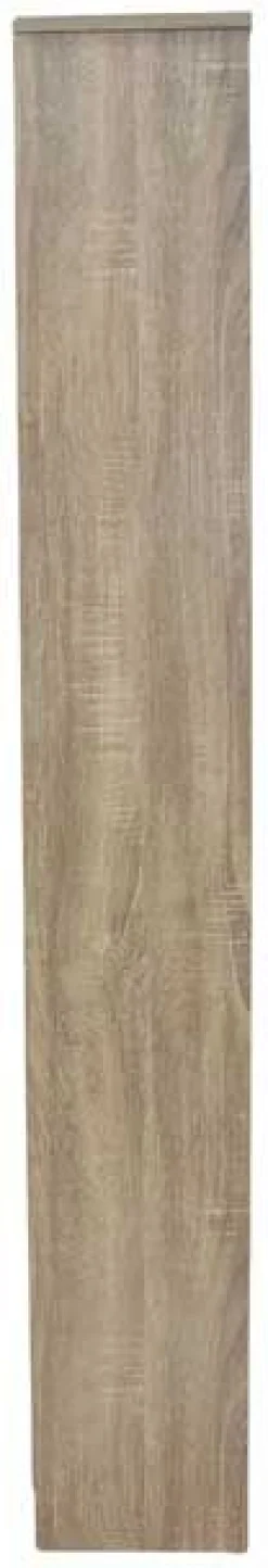 Schuhschrank Marcel - 85x24x159cm - mit Spiegel - Eiche Dekor