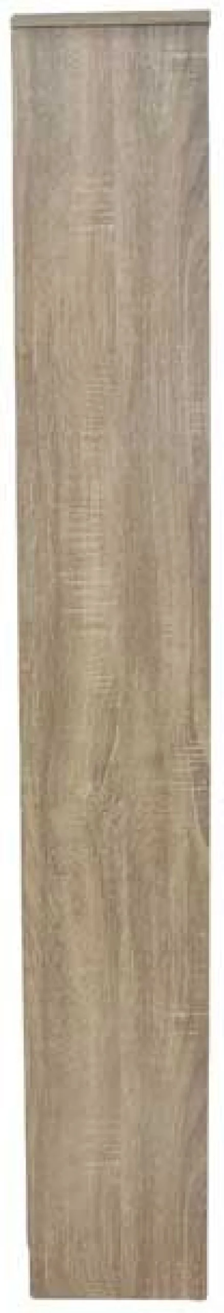 Schuhschrank Marcel - 85x24x159cm - mit Spiegel - Eiche Dekor