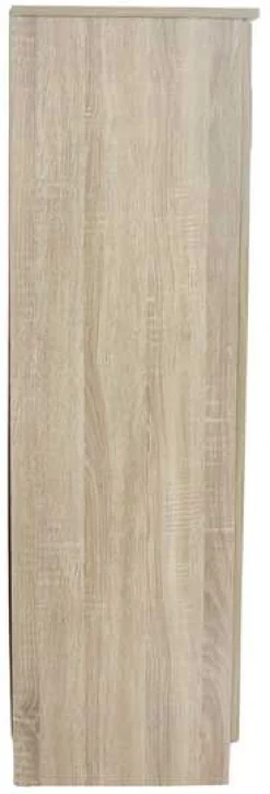 Schuhschrank Maurice - 60x37x122cm - 2 Türen - Eiche Dekor