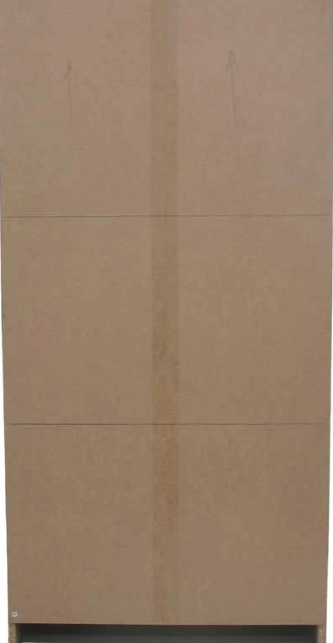 Schuhschrank Mex - 60x23x123cm - 3 Türen - mit Spiegel - Sonoma Eiche
