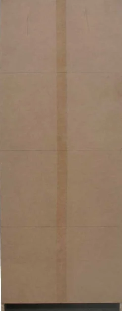 Schuhschrank Mex - 60x23x161cm - 4 Türen - mit Spiegel - Sonoma Eiche