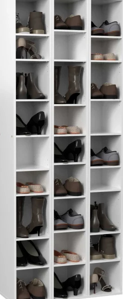 Schuhschrankmodul Stan 200cm - weiß