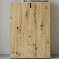 Schuhschrank Projekt X Emob - Artisan Oak - 61x99x34 cm - Naturholzoptik